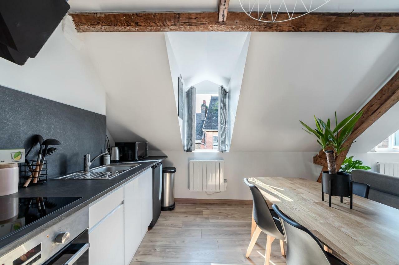 Appartement Cosy*** Centre Historique Dieppe - Rue Pietonne A 200M De La Plage المظهر الخارجي الصورة