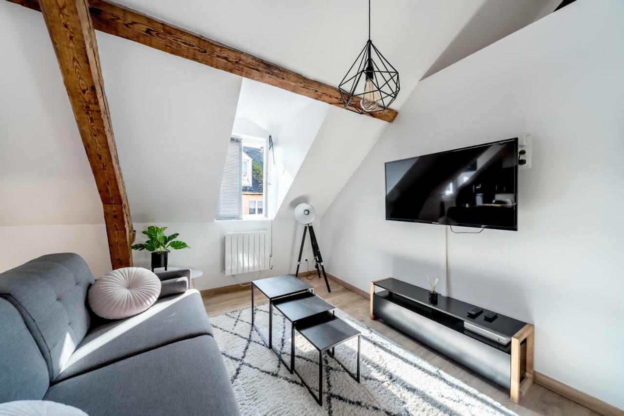 Appartement Cosy*** Centre Historique Dieppe - Rue Pietonne A 200M De La Plage المظهر الخارجي الصورة